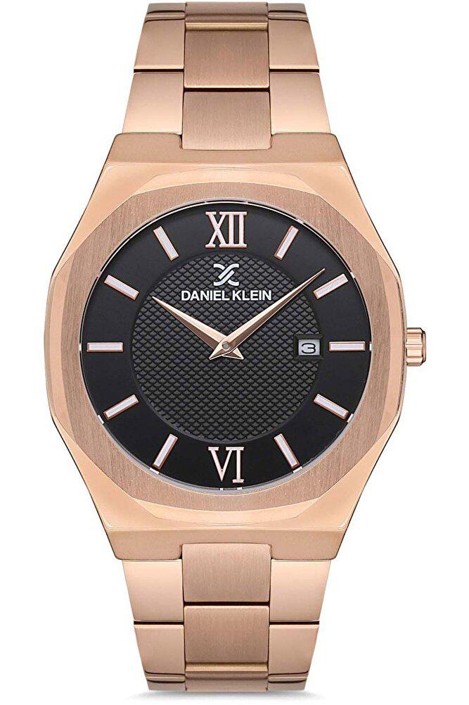 Daniel Klein DK013200C-02 Takvimli 40 mm Rose Gold Çelik Kordon Analog Erkek Kol Saati