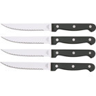 IKEA 4 Adet Bıçak Seti Ikea Çok Amaçlı Meridyendukkan 22 cm Siyah-Paslanmaz Çelik 4 Lü Set - Siyah