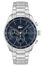 Lacoste LAC2011380 Takvimli 42 mm Çelik Kordon Analog Erkek Kol Saati