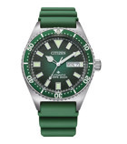 Citizen NY0121-09XE Takvimli Yeşil Çelik Kordon Analog Erkek Kol Saati