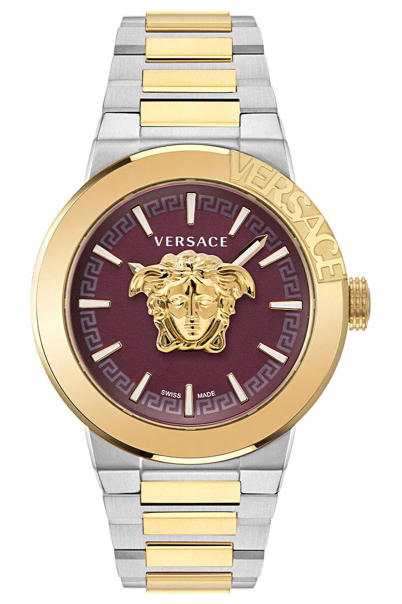 Versace VRSCVE7E00523 43 mm Altın-Çelik Kordon Analog Erkek Kol Saati