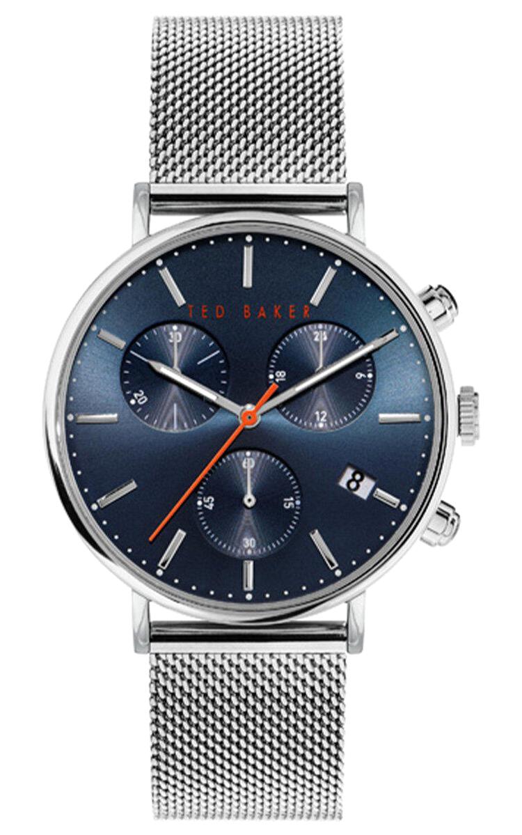 Ted Baker TBBKPMMS120 Takvimli 44 mm Çelik Kordon Analog Erkek Kol Saati