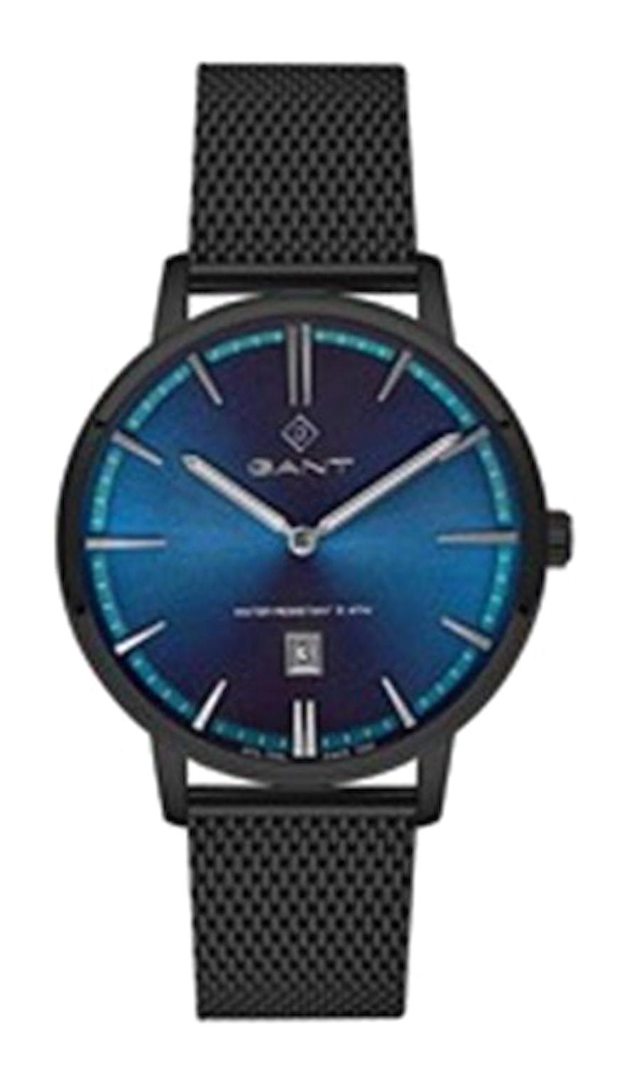 Gant G109014 Takvimli 41 mm Siyah Çelik Kordon Analog Erkek Kol Saati
