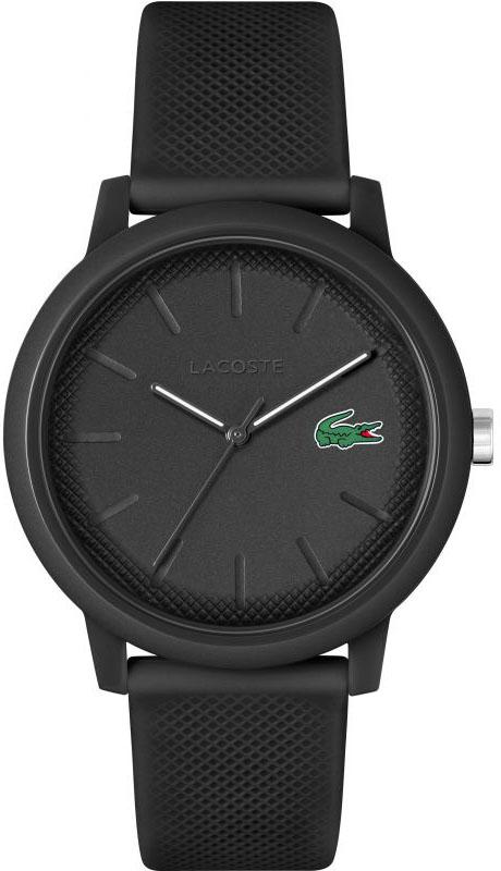 Lacoste LAC2011171 42 mm Siyah Plastik Kordon Analog Erkek Kol Saati