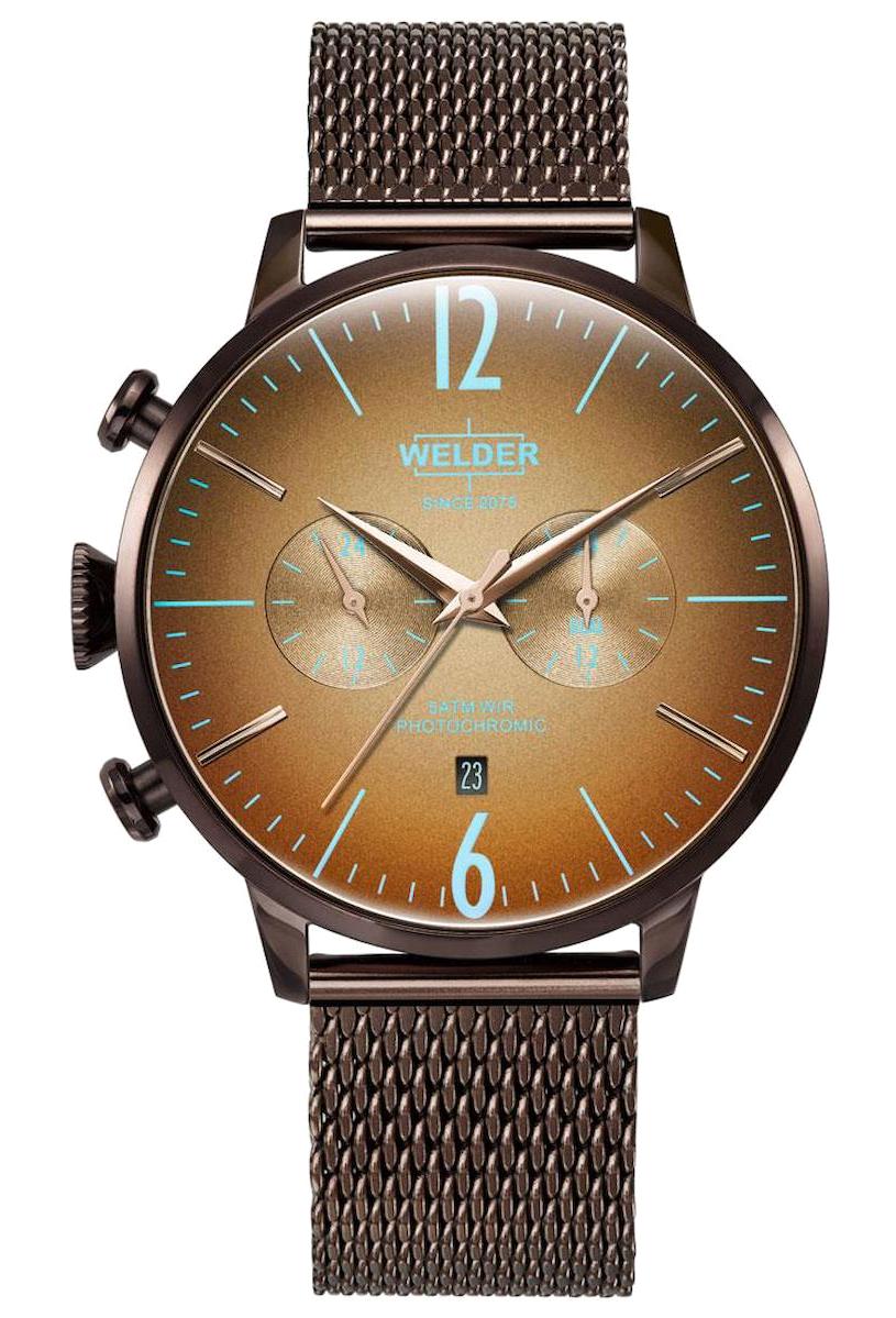 Welder Watch WWRC1005 Pusulalı Takvimli 47 mm Bakır Çelik Kordon Analog Erkek Kol Saati