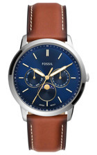 Fossil FFS5903 Takvimli 42 mm Kahverengi Deri Kordon Analog Erkek Kol Saati