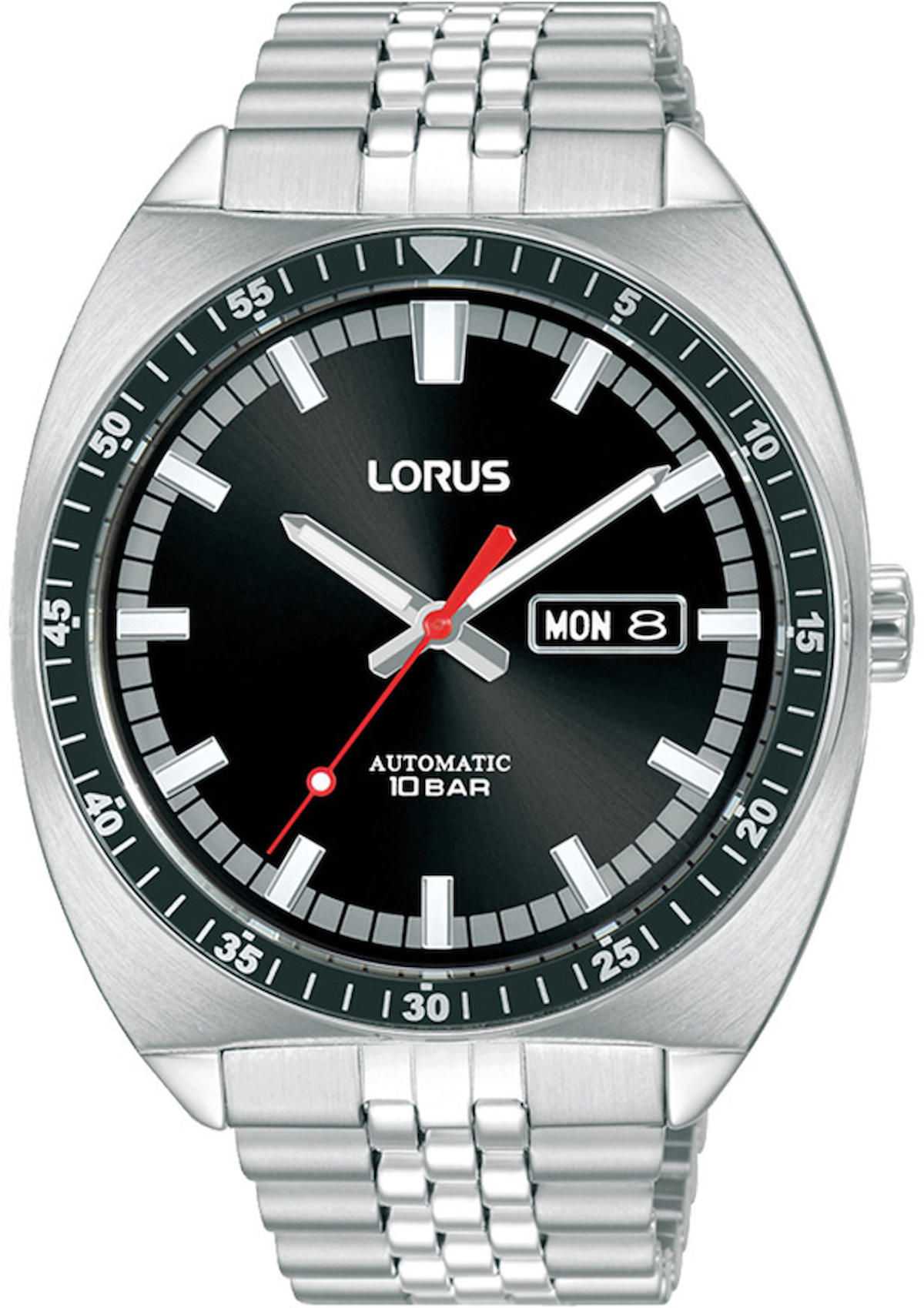 Lorus RL439BX9 Takvimli 43 mm Çelik Kordon Analog Erkek Kol Saati