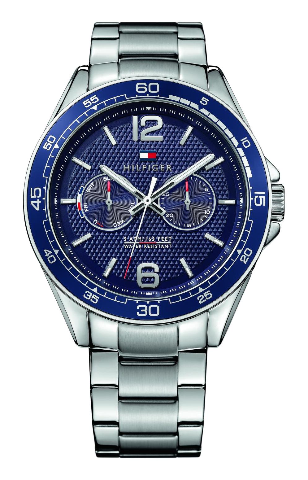 Tommy Hilfiger TH1791366 Takvimli 44 mm Çelik Kordon Analog Kol Saati