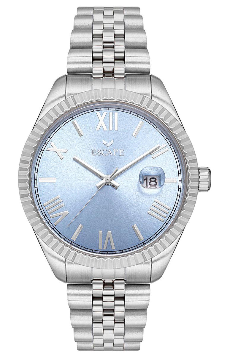Escape ESCP103206 Takvimli 42 mm Çelik Kordon Analog Erkek Kol Saati