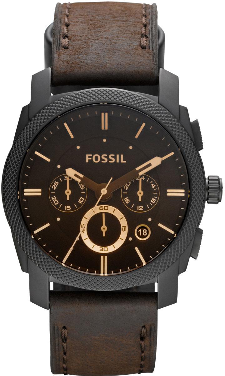 Fossil FS4656 Takvimli 42 mm Kahverengi Deri Kordon Analog Erkek Kol Saati
