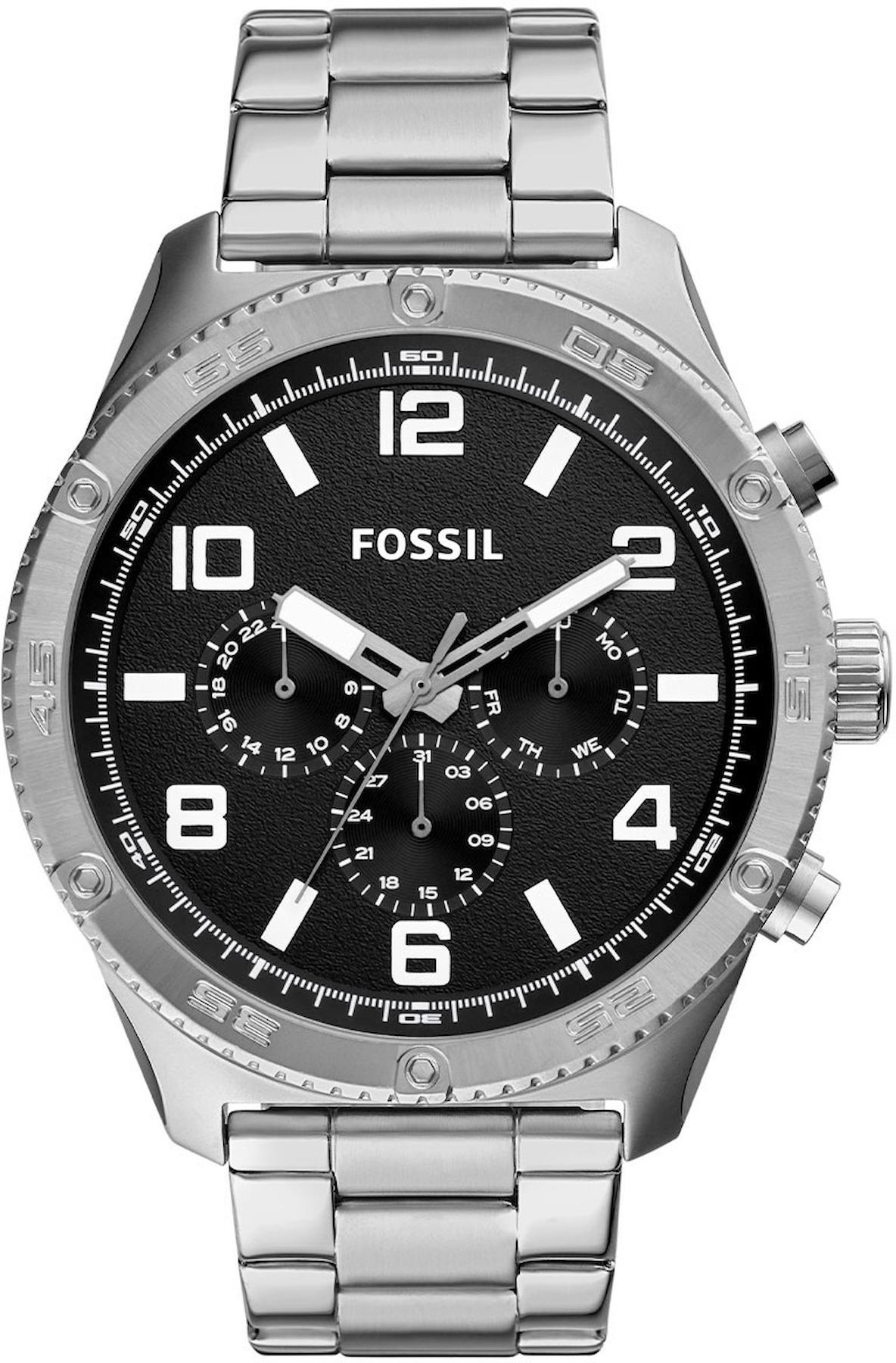 Fossil BQ2797 Takvimli 46-50 mm Çelik Kordon Analog Erkek Kol Saati