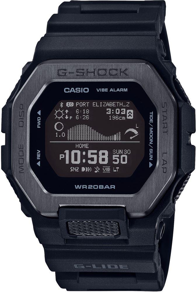 Casio GBX-100NS-1DR Takvimli 46-50 mm Siyah Plastik Kordon Analog Erkek Kol Saati