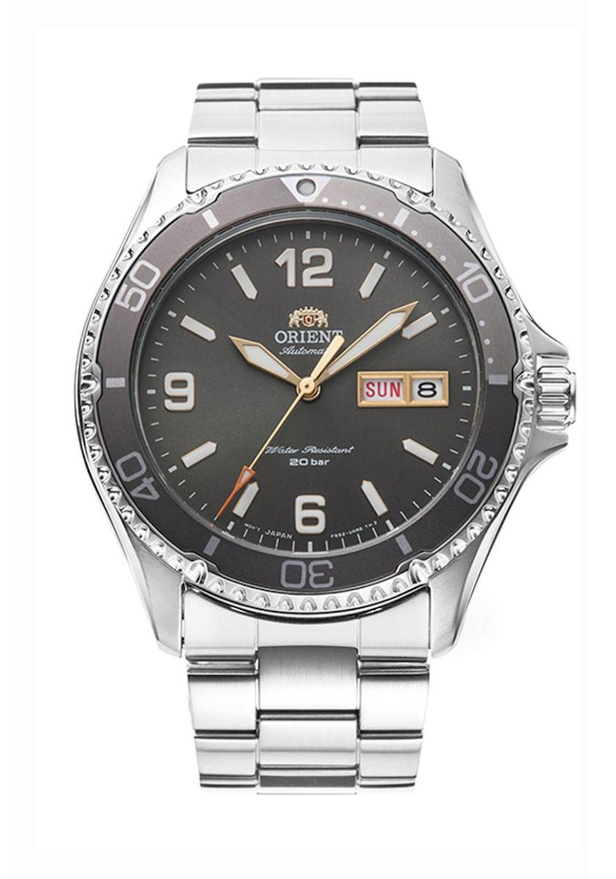 Orient RA-AA0819N19B Takvimli 42 mm Çelik Kordon Analog Kol Saati