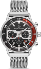 Sergio Tacchini ST.1.10188.1 Takvimli 42 mm Çelik Kordon Analog Kol Saati