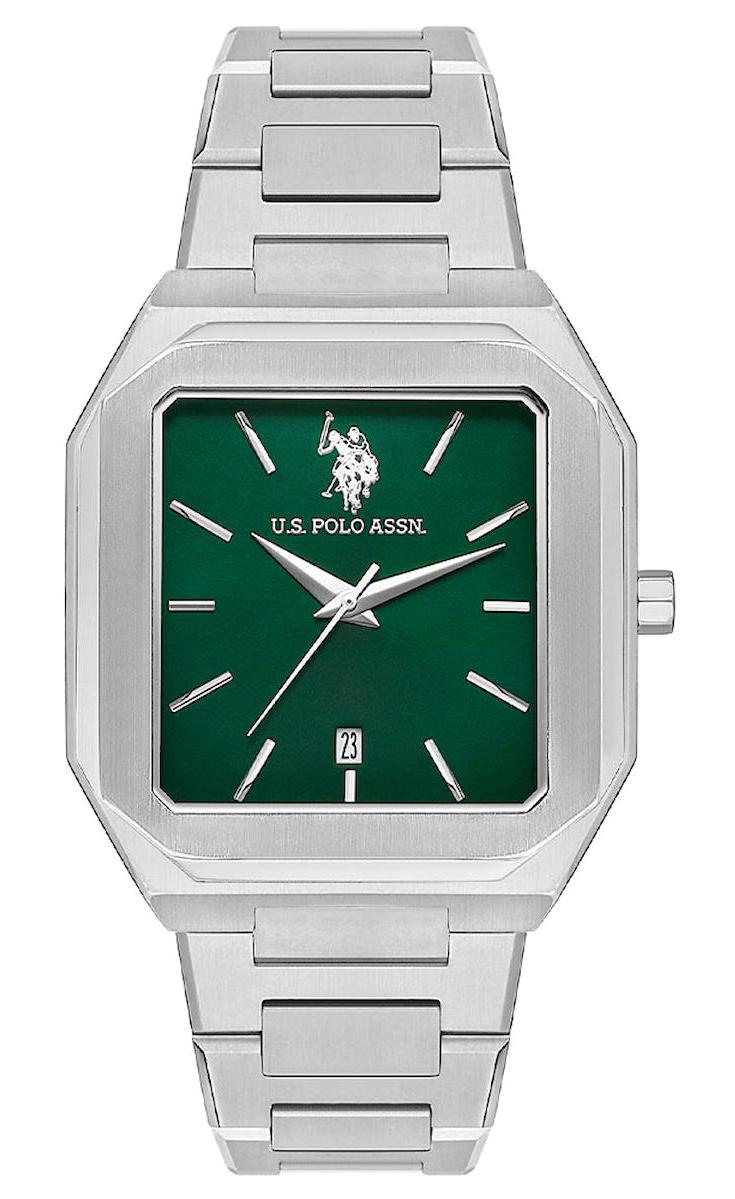 U.S. Polo Assn USPA1082-03 Takvimli 44 mm Çelik Kordon Analog Erkek Kol Saati