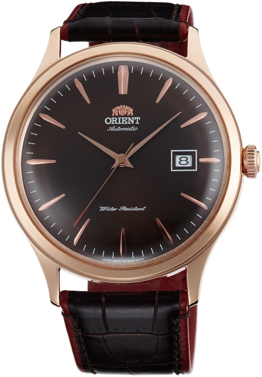 Orient FAC08001T0 Takvimli 42 mm Siyah Deri Kordon Analog Kol Saati