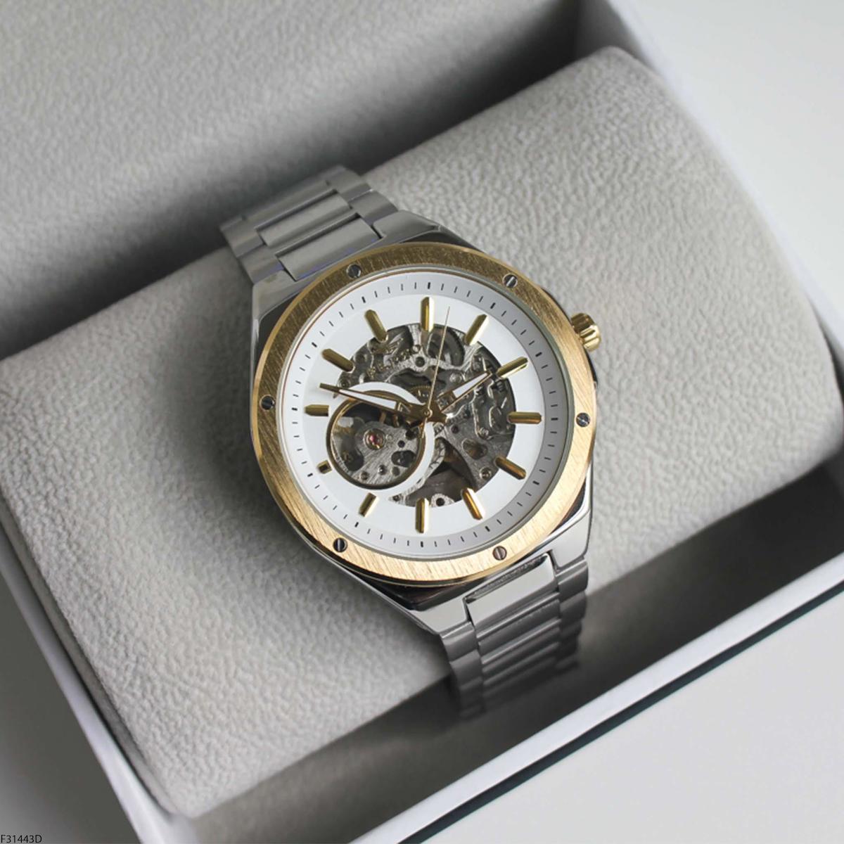 Ferro F31443D 45 mm Çelik Kordon Analog Erkek Kol Saati