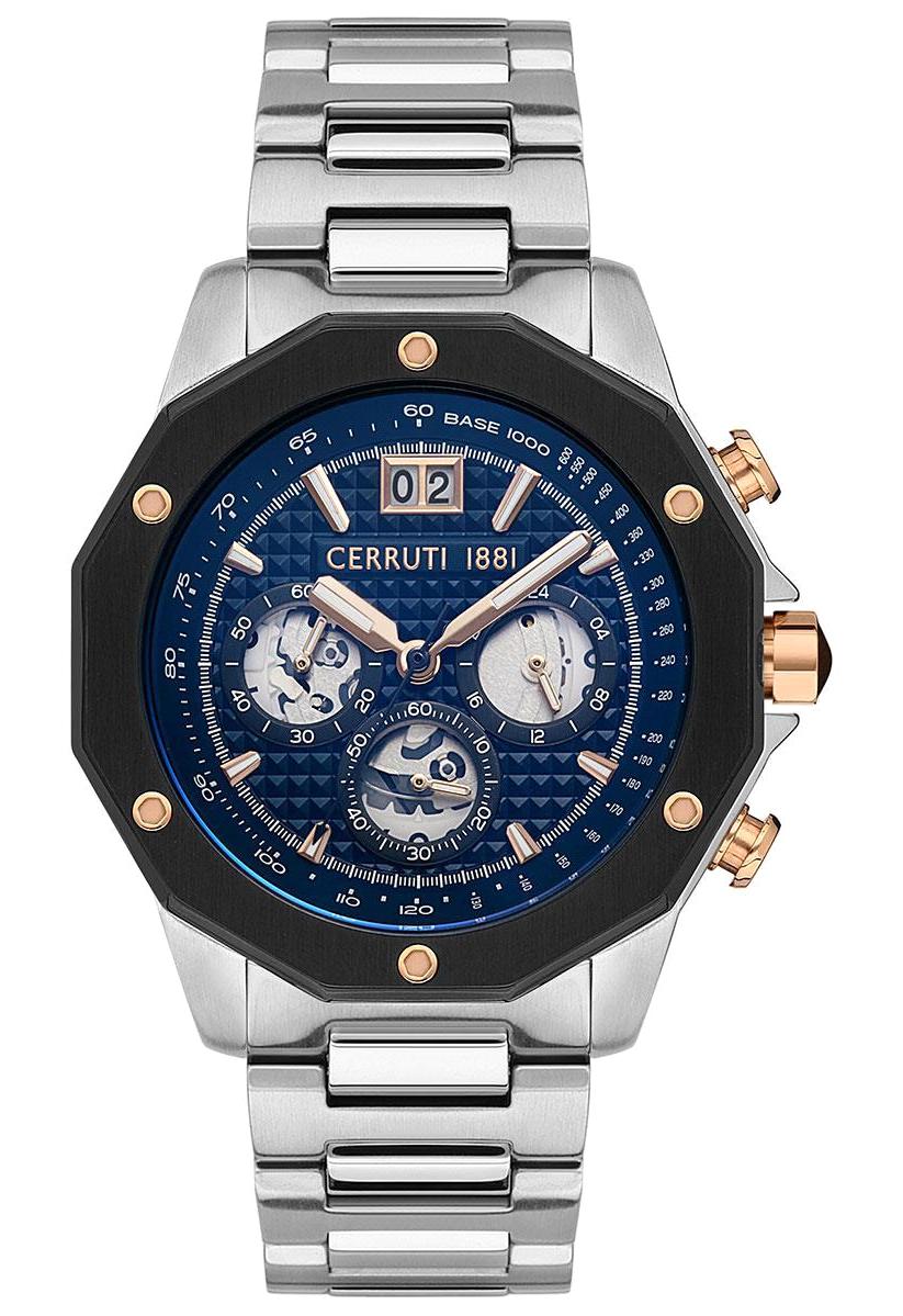 Cerruti 1881 CIWGI2207401 Takvimli 45 mm Çelik Kordon Analog Erkek Kol Saati