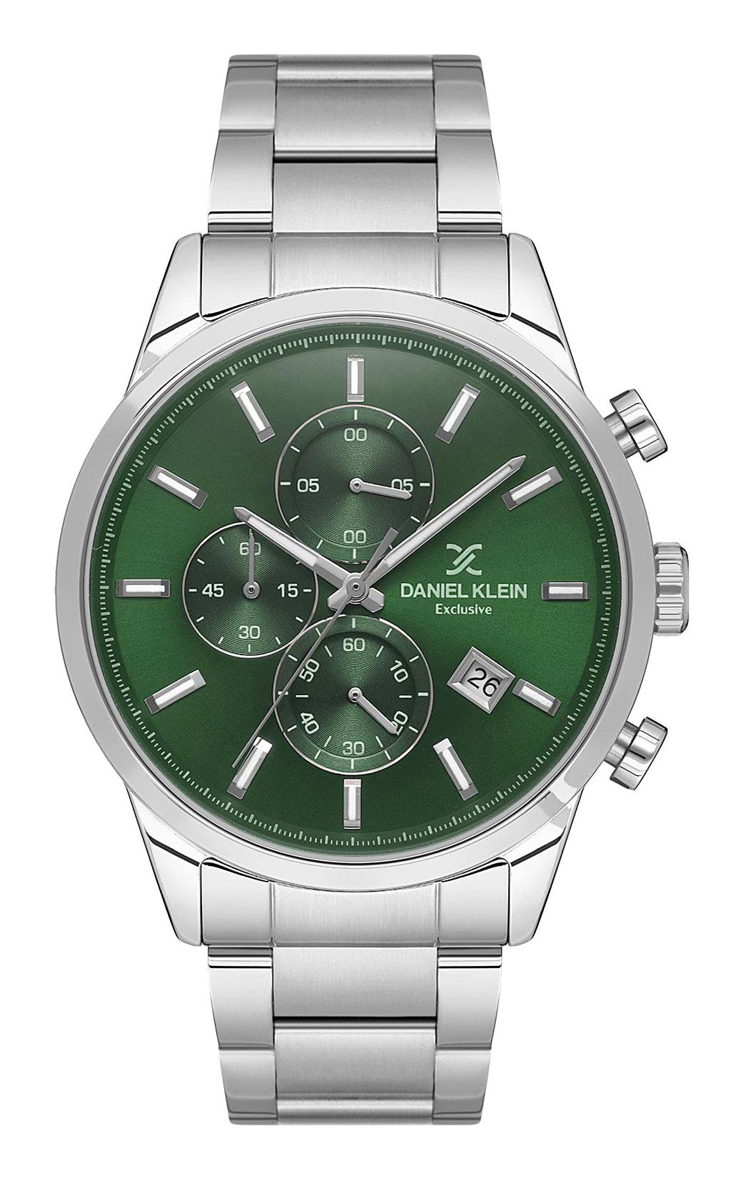 Daniel Klein DKE.1.10585.3 Takvimli 45 mm Metal Kordon Analog Erkek Kol Saati