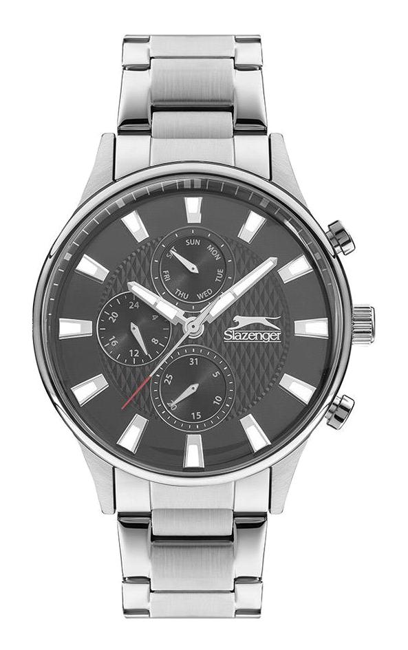 Slazenger SL.09.1920.2.01 Takvimli 46-50 mm Metal Kordon Analog Erkek Kol Saati