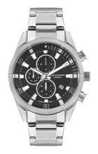 Lee Cooper LC07378.350-NM Takvimli Çelik Kordon Analog Erkek Kol Saati