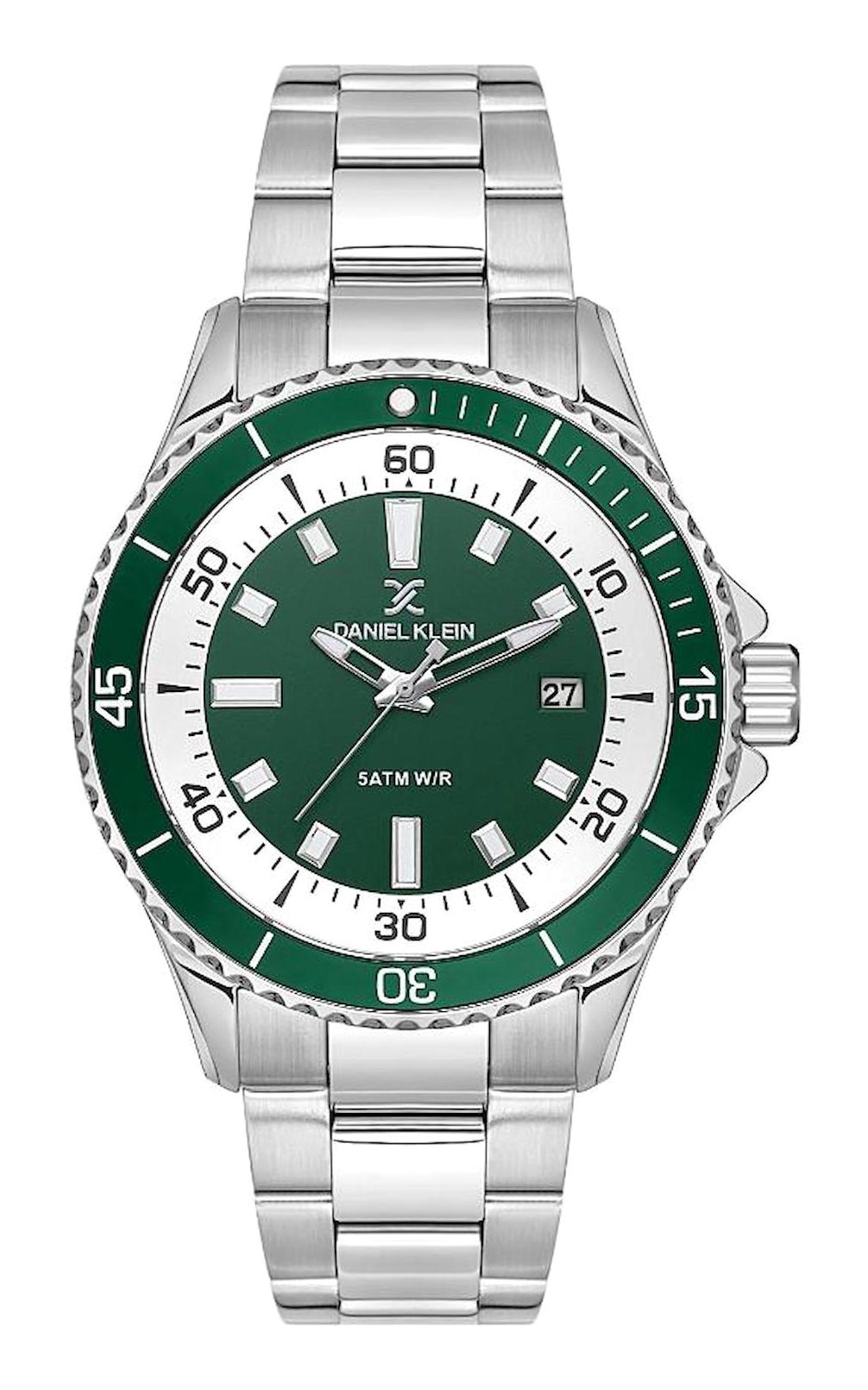 Daniel Klein DK.1.13684-3 Takvimli 43 mm Metal Kordon Analog Erkek Kol Saati