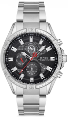 Sergio Tacchini ST.1.10135.2 Takvimli 44 mm Çelik Kordon Analog Kol Saati