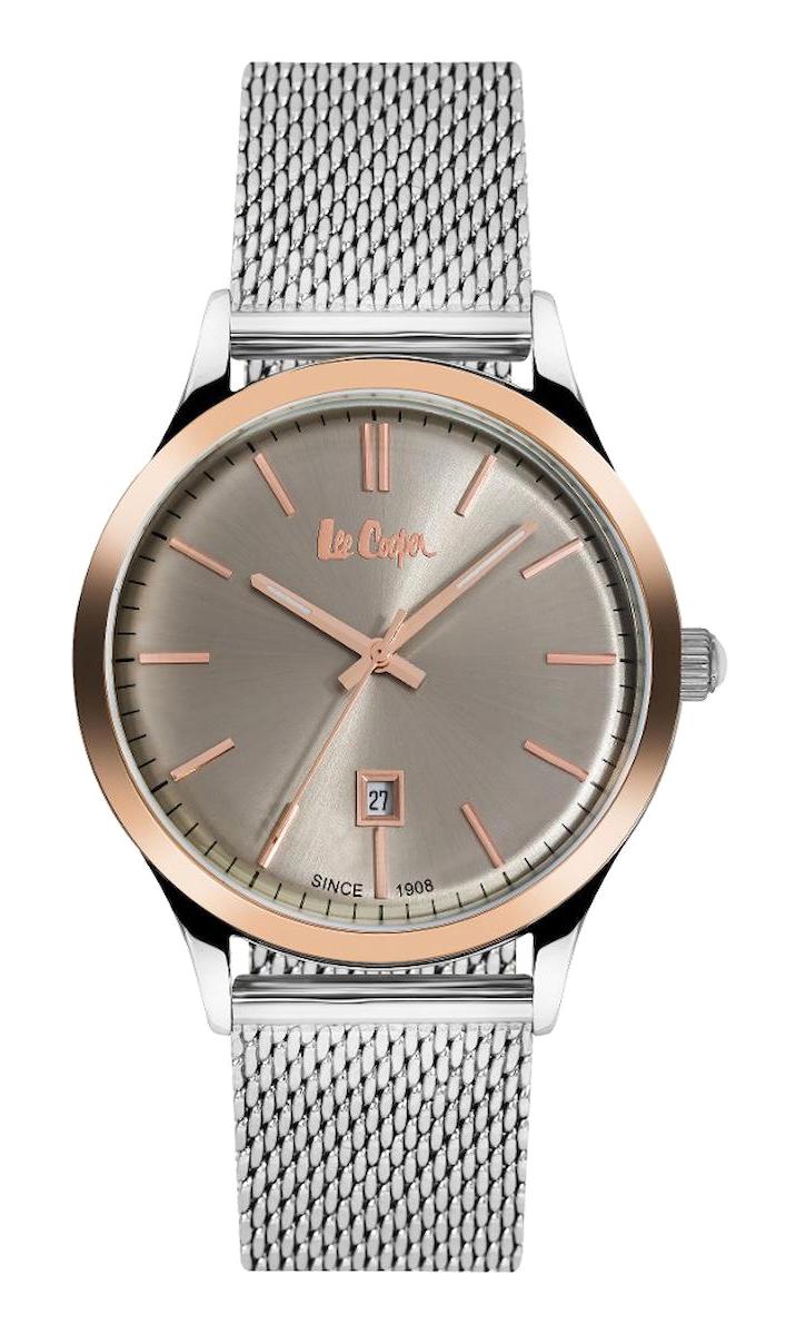 Lee Cooper LC06291.510 Takvimli 44 mm Çelik Kordon Analog Erkek Kol Saati