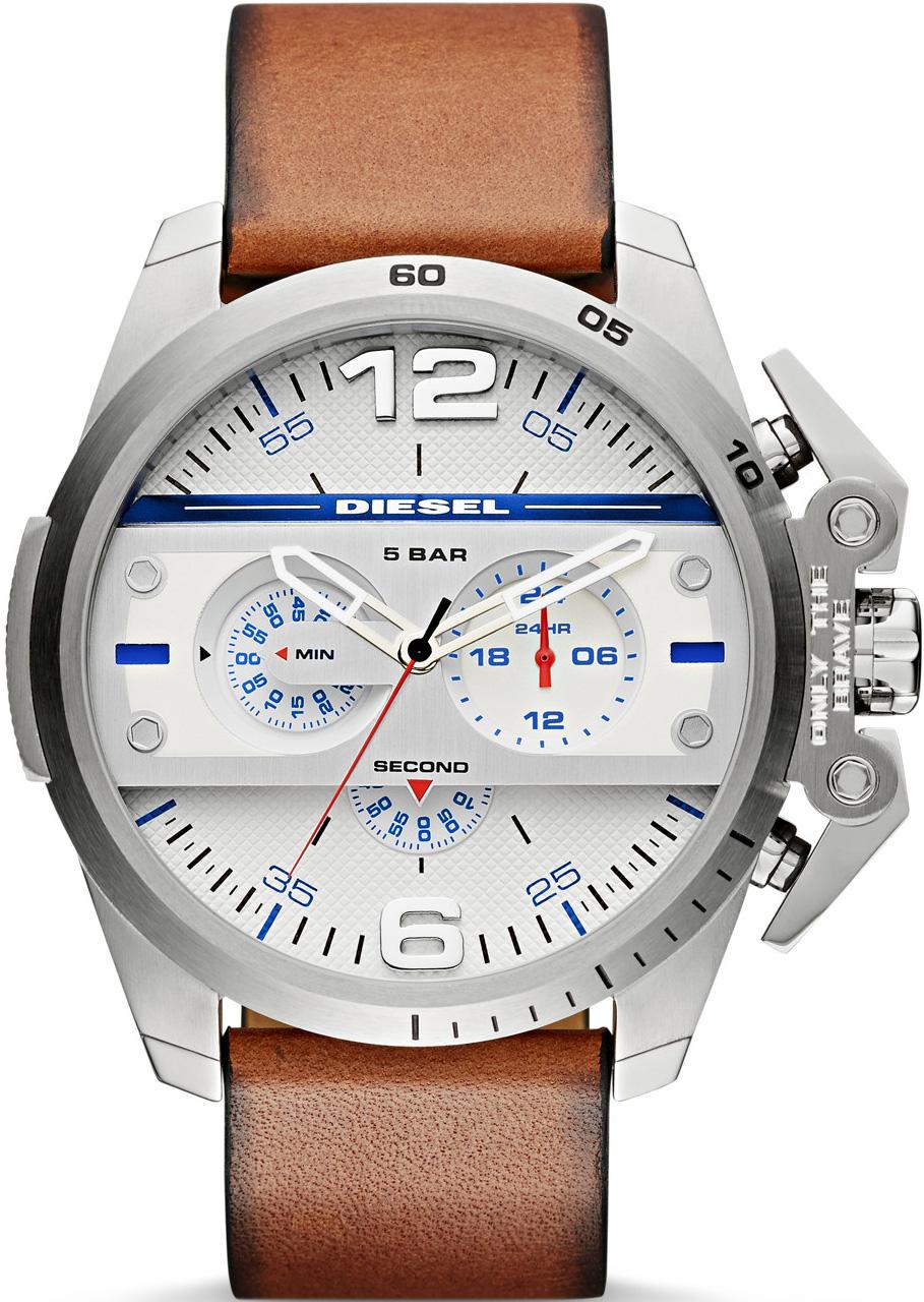 Diesel DZ4365 Takvimli 42 mm Kahverengi Deri Kordon Analog Kol Saati