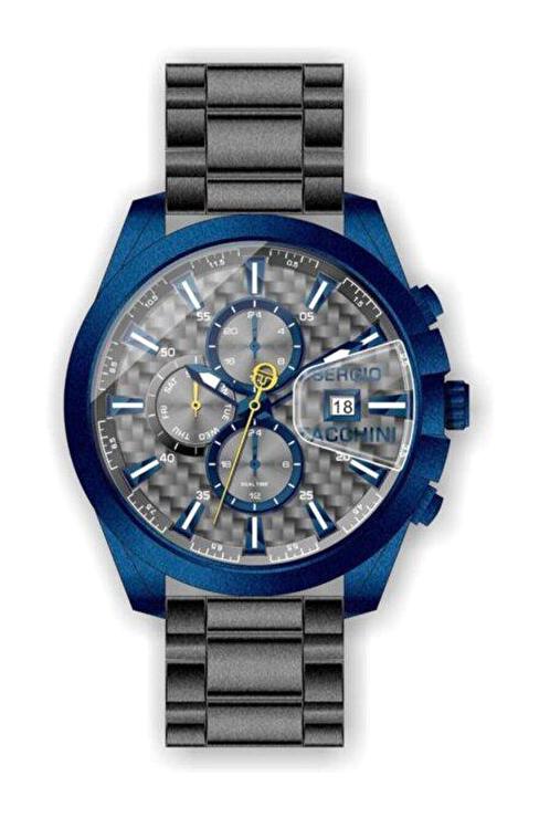 Sergio Tacchini ST.1.10050.4 Takvimli 44 mm Metal Kordon Analog Erkek Kol Saati