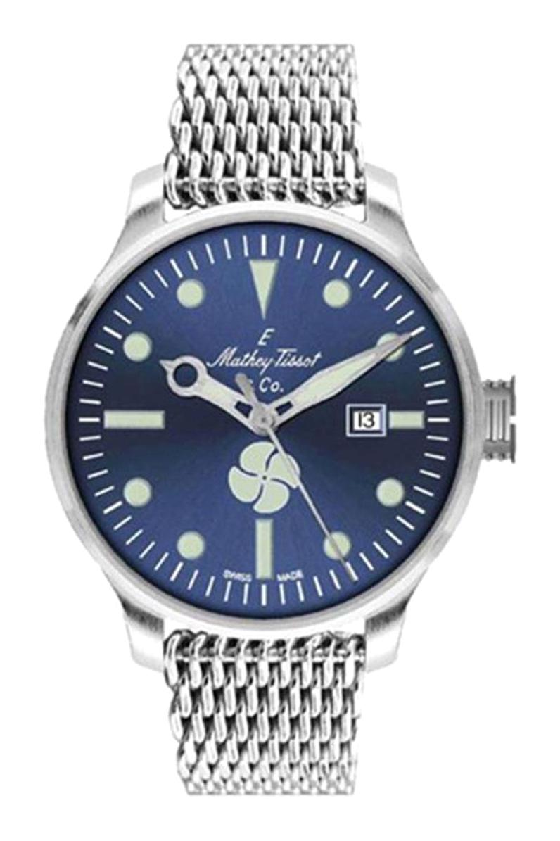 Mathey-Tissot U121ABU Takvimli Çelik Kordon Analog Erkek Kol Saati