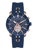 Quantum PWG560.999 Takvimli 45 mm Lacivert Çelik Kordon Analog Erkek Kol Saati