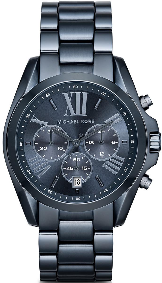 Michael Kors MK6248 Takvimli 44 mm Lacivert Çelik Kordon Analog Kol Saati