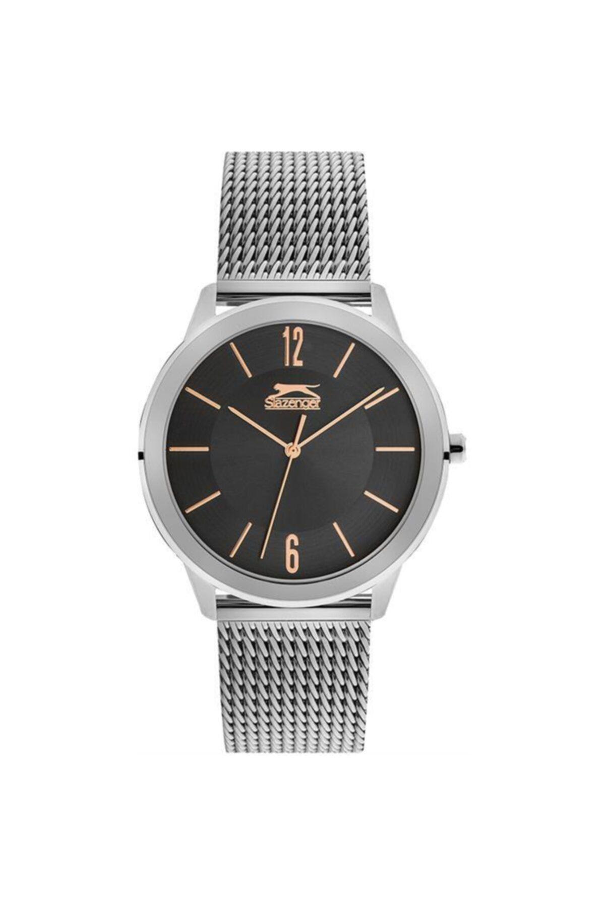 Slazenger SL.09.1863.1.03 Takvimli 43 mm Çelik Kordon Analog Erkek Kol Saati