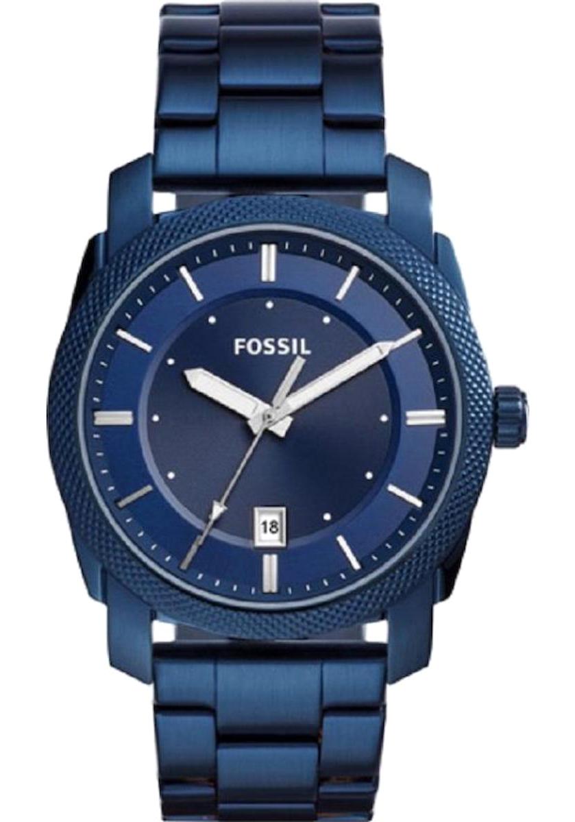 Fossil FFS5231 Takvimli 42 mm Lacivert Çelik Kordon Analog Erkek Kol Saati