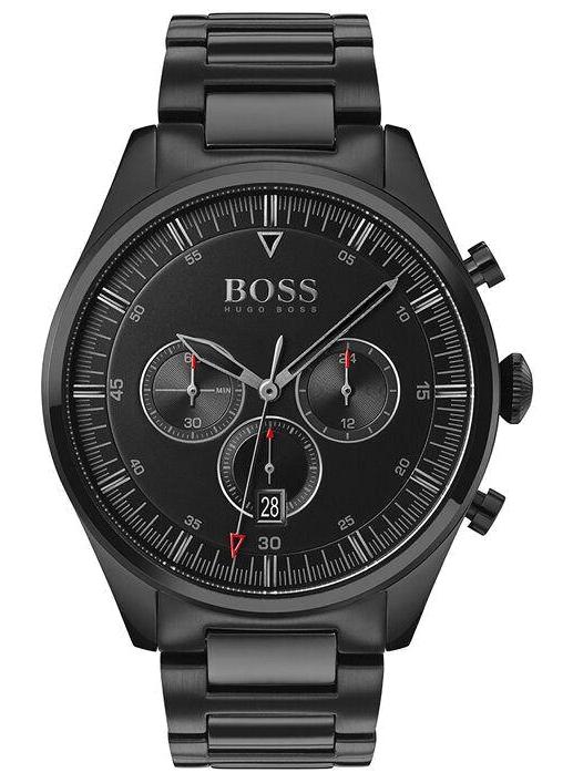 Hugo Boss HB1513714 Siyah Metal Kordon Analog Erkek Kol Saati