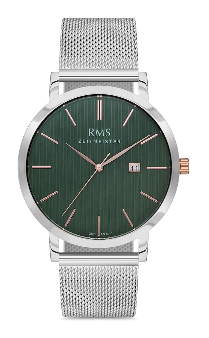 Romanson GR.1.AG1345.05 Takvimli 41 mm Metal Kordon Analog Erkek Kol Saati