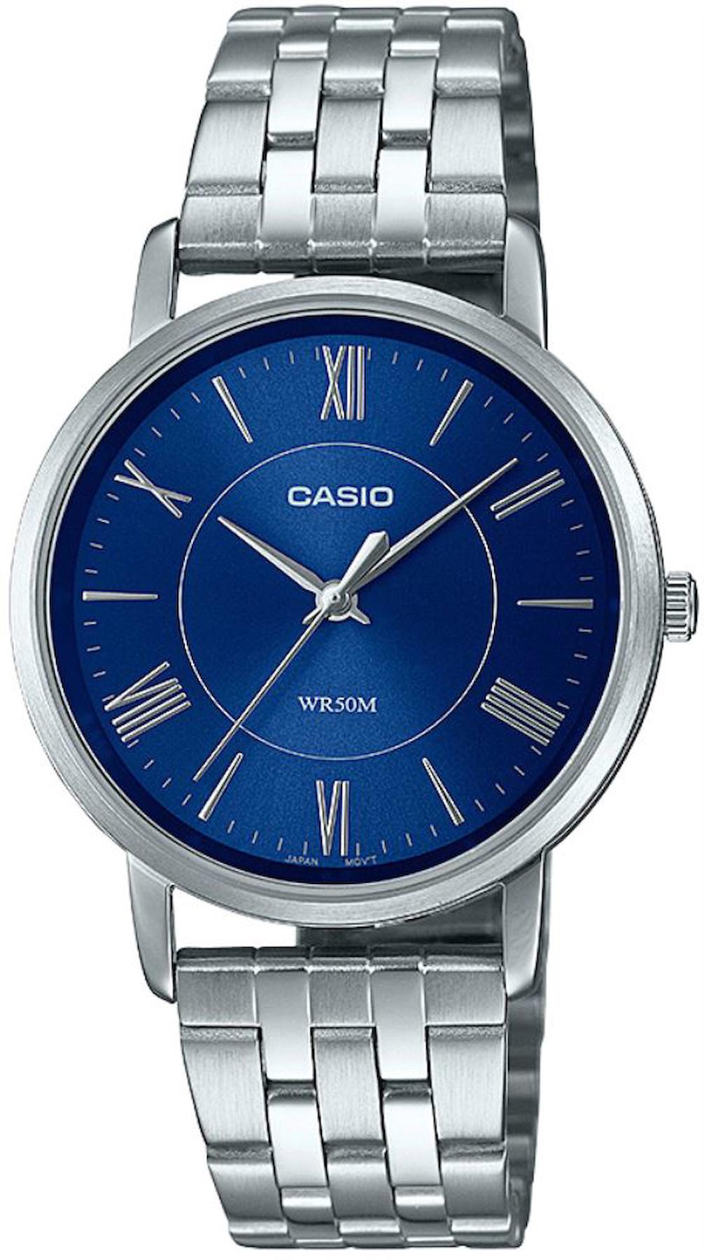 Casio LTP-B110D-2AVDF Takvimli 31 mm Metal Kordon Analog Erkek Kol Saati