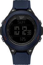 Reebok RV-THR-G9-PLPL-BS Takvimli 54 mm Lacivert Silikon Kordon Dijital Erkek Kol Saati