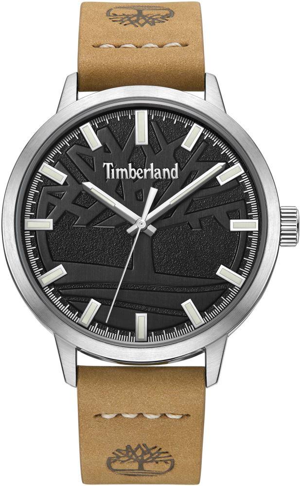 Timberland TDWGA2181901 Takvimli 44 mm Kahverengi Deri Kordon Analog Kol Saati