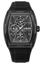 Police PEWJQ0004501 Takvimli 42 mm Siyah Silikon Kordon Analog Erkek Kol Saati
