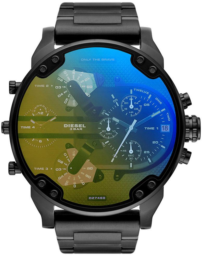 Diesel DZ7460 Takvimli 41 mm Siyah Çelik Kordon Analog Erkek Kol Saati