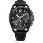 Citizen CB5925-15E Takvimli Siyah Deri Kordon Analog Erkek Kol Saati