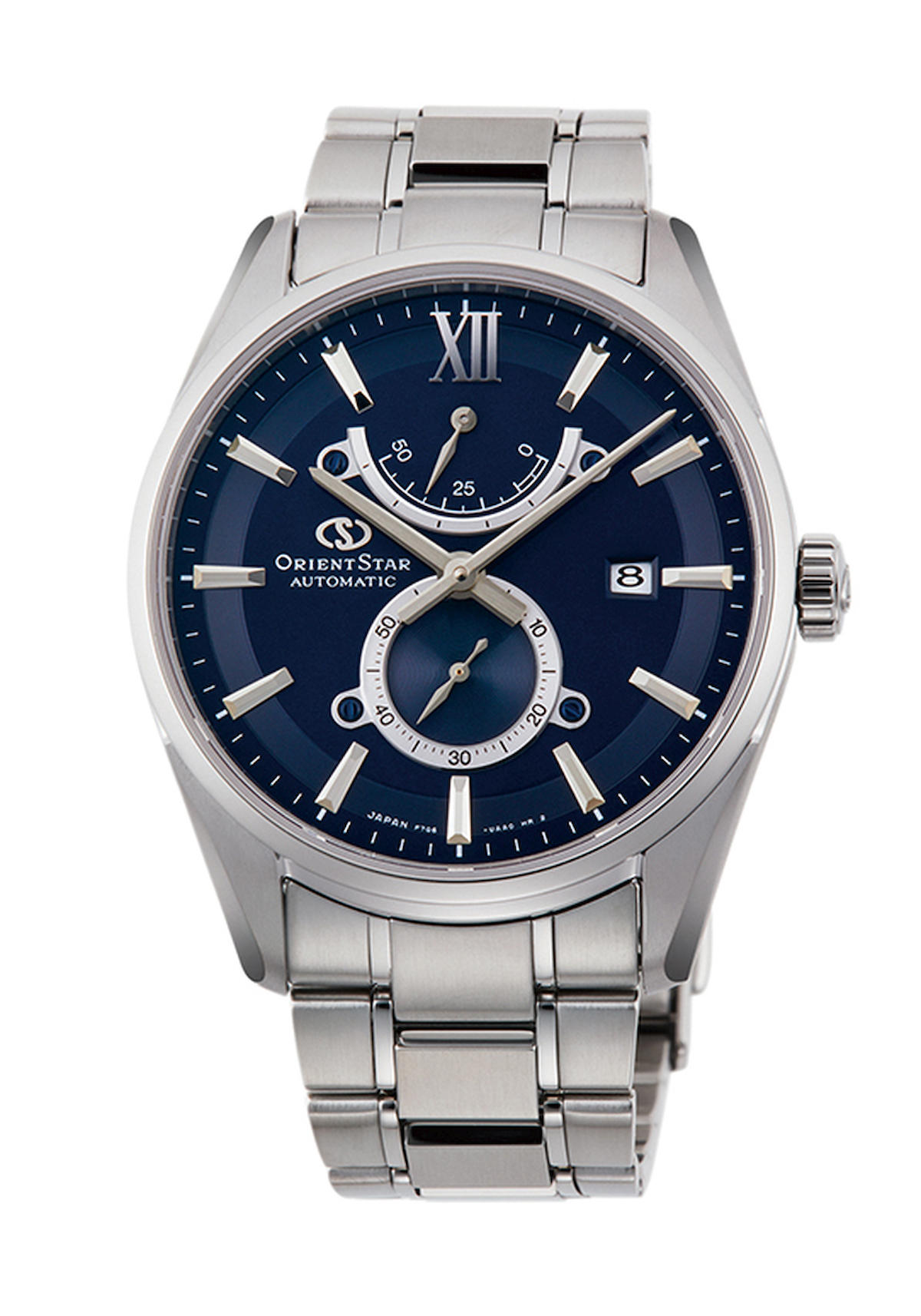 Orient RE-HK0002L00B Takvimli 40 mm Çelik Kordon Analog Erkek Kol Saati