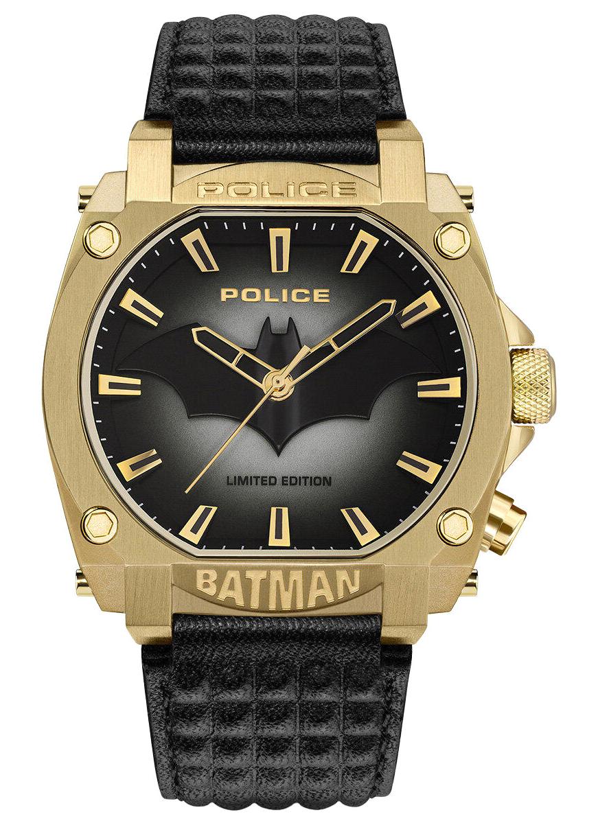 Police PEWGD0022602 45 mm Siyah Deri Kordon Analog Erkek Kol Saati