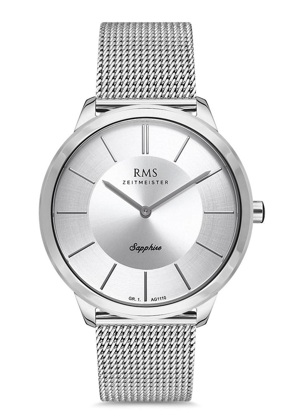Romanson GR.1.AG1110.3 42 mm Çelik Kordon Analog Erkek Kol Saati
