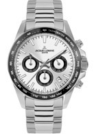 Jacques Lemans LİVERPOOL 1-1877F Pusulalı Takvimli 41 mm Çelik Kordon Analog Erkek Kol Saati