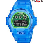 Casio DW-6900LS-2DR Takvimli 50 mm Mavi Silikon Kordon Dijital Erkek Kol Saati