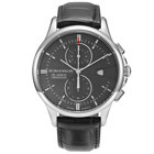 Romanson CB5A09HMBWA3R5 Takvimli 43 mm Siyah Metal Kordon Analog Kol Saati