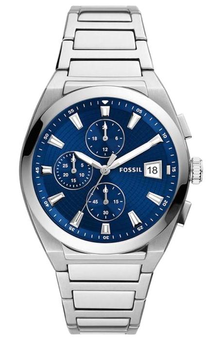 Fossil FFS5795 Takvimli 44 mm Çelik Kordon Analog Erkek Kol Saati